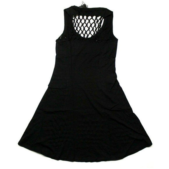 Rock & Republic Macrame A-Line Dress - Black - Picture 3 of 4